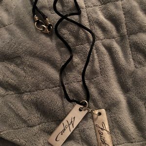 Faith/hope necklace